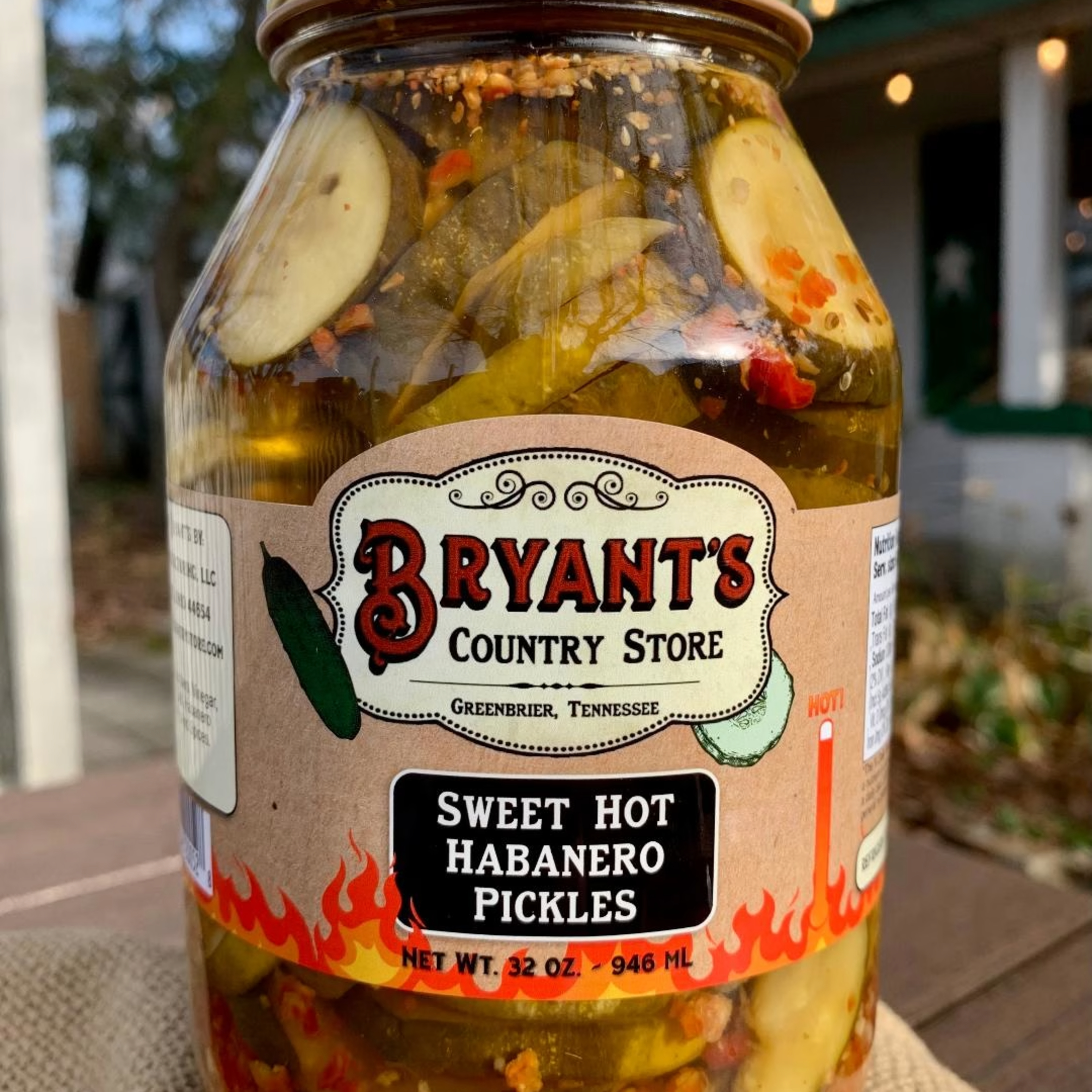 image of Sweet Hot Habanero Pickles