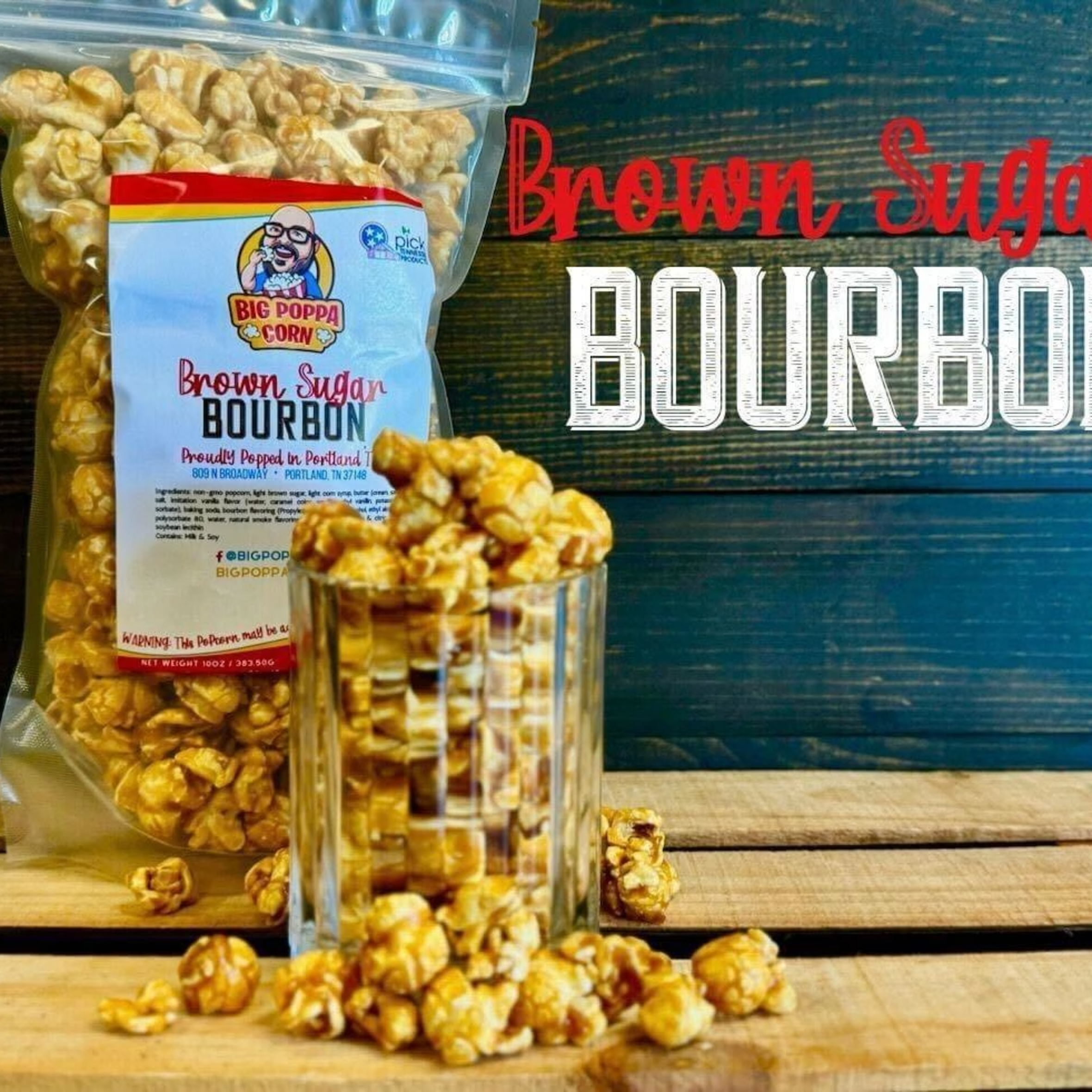 image of Brown Sugar Bourbon - Big Poppa Corn