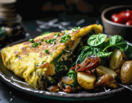 Spinach Omelet