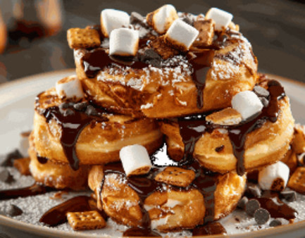 S'mores Donut French Toast