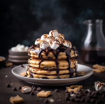 S'mores Pancakes