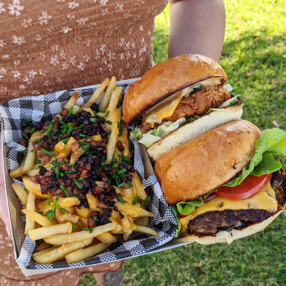 Chomp Burgers, Fries, Shakes background image