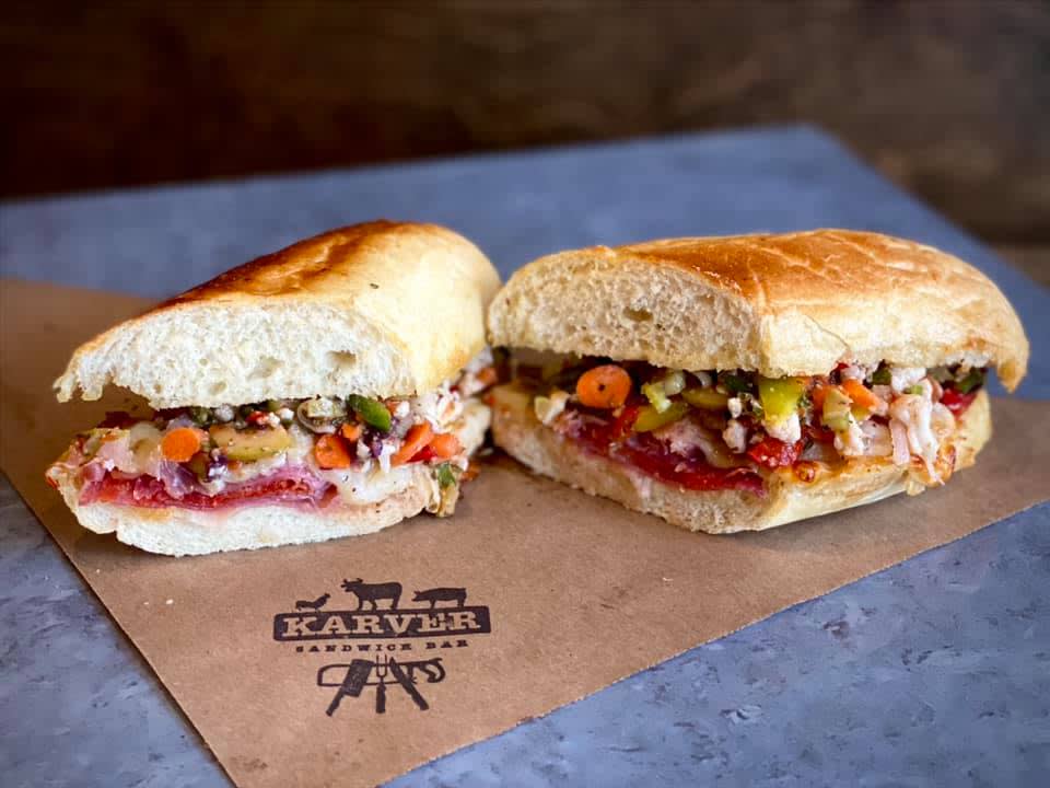 Karver Sandwich Shop background image