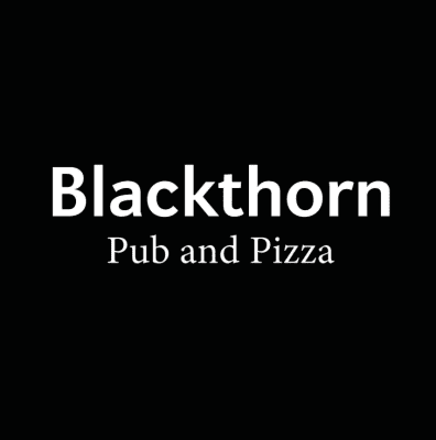 Blackthorn Pub and Pizza logo image