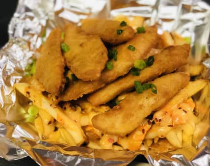 image of z: OLO - Fries w/ Fried Fish