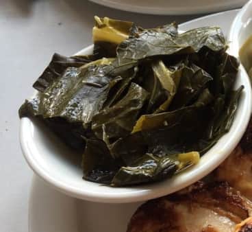 image of Beer-braised Collards