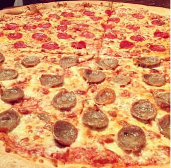 Whole 28" Pizza 1/2 and 1/2 (Create Your Own Whole Topping Pie)