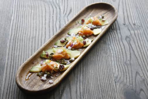 Salmon Carpaccio* (G)