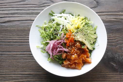 Salmon-SUSHI BOWL