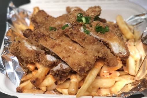 image of z: OLO - Fries w/ Chicken Katsu