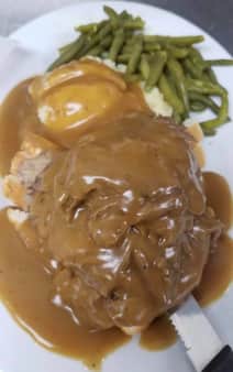 image of Open Faced Roast Beef