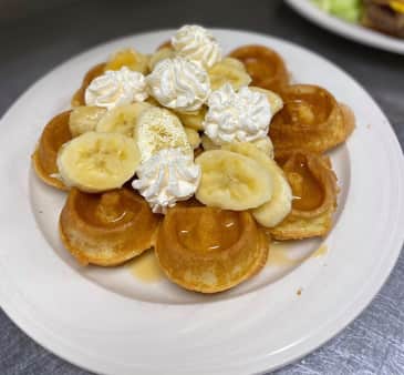 image of Banana Caramel Waffle
