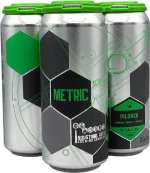 Industrial Arts -Metric Pilsner- Unfiltered German- Style Pilsner