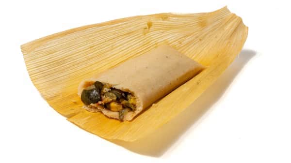image of Veggie Tamale Combination Plate