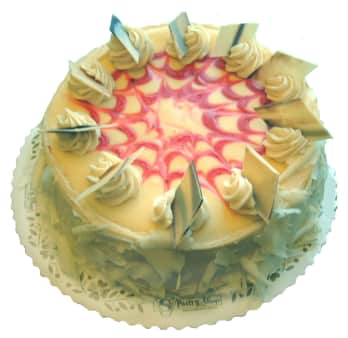 Rasp Swirl Cheesecake - 7"