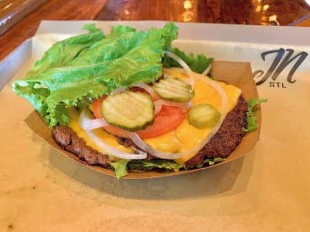image of Single Classic-Smashed Cheeseburger w/ Lettuce Wrap