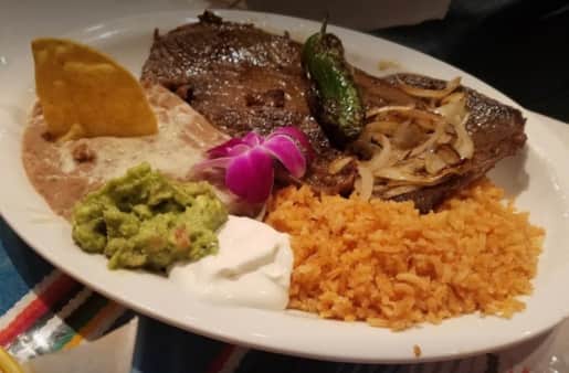 image of Carne Asada Plate