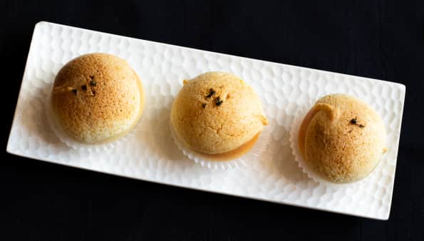 image of Char Siu BBQ Pork " Dutch Crunch" Baked Buns (3)