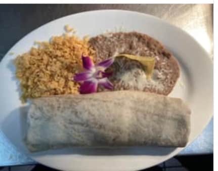 image of Super Burrito Plate