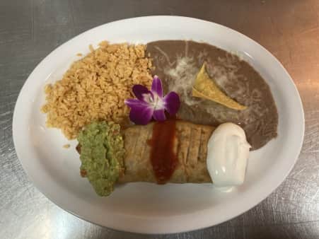 image of Chimichanga Plate