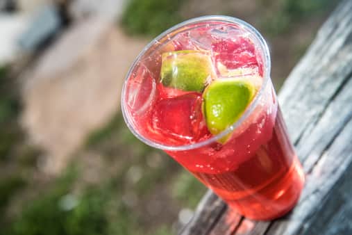 Raspberry Lime Rickey