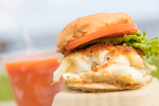 Baked Fish Sandwich