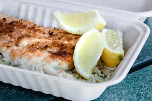 Baked Fish with Rice