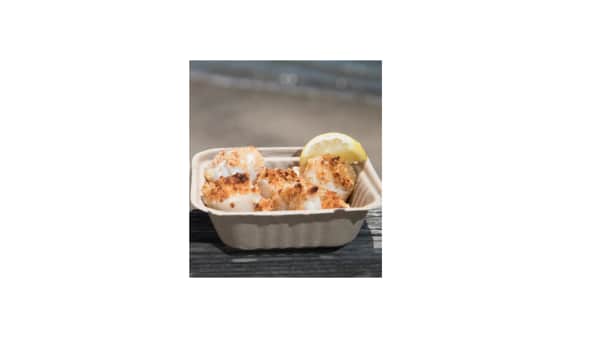 Baked Sea Scallop with Rice