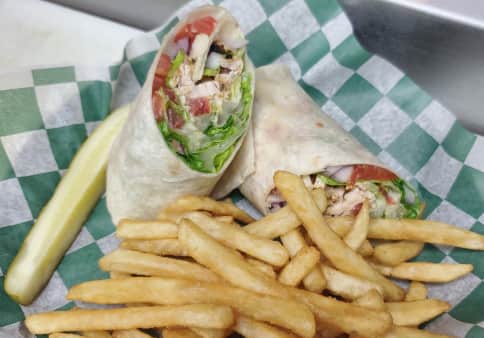 image of Grilled Chicken Caesar Wrap