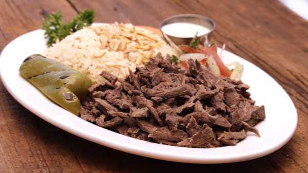 Meat Shawarma Plate