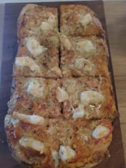 Shrimp Scampi Pinsa