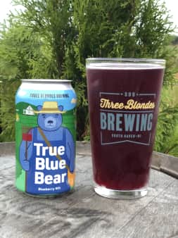 image of True Blue Bear - 12oz Can