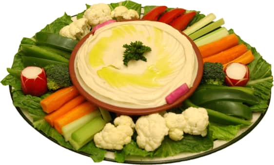 Hommous with Raw Vegetables