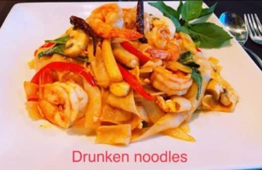 image of Pad Drunken Noodles
