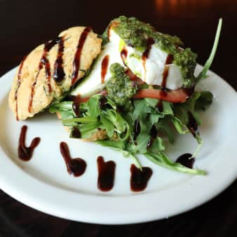 image of Tom & Arugula Sconewich
