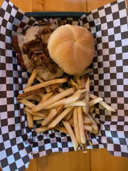 image of Mushroom & Swiss Burger