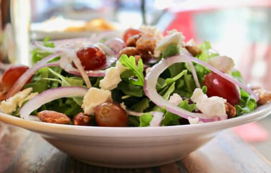 image of Vegan Grape & Almond Salad