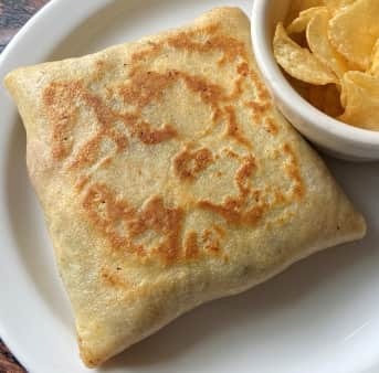 image of Chicken, Bacon, Roasted Red Pepper Crepe