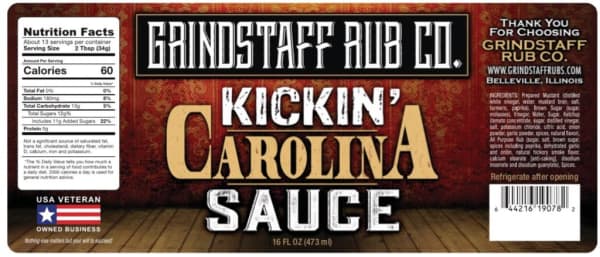image of Grindstaff Rub Co. Fat Apple BBQ Sauce