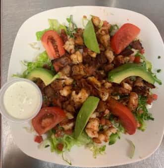 image of Shrimp Avocado Bacon Salad
