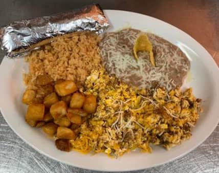 image of Huevos & Chorizo Breakfast Plate