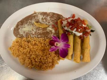 image of Taquitos Plate