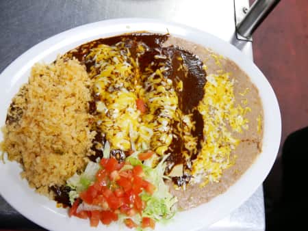 image of Mole Enchiladas