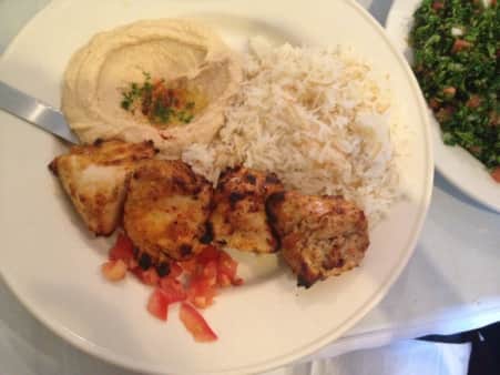 image of ZENA'S CHICKEN PLATE