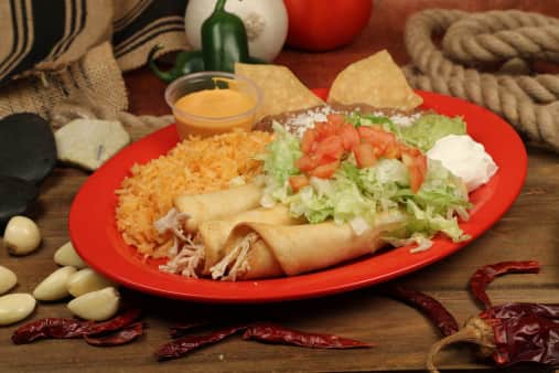 image of Flautas Plate