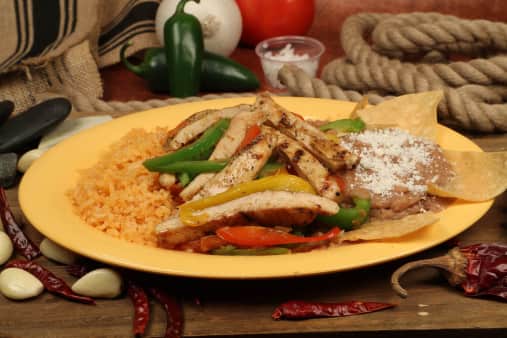 image of Chicken Fajitas Plate