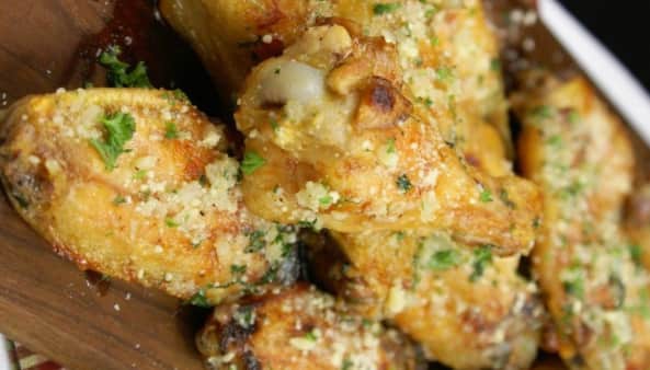 image of Chicken Wings- Garlic Parmesan