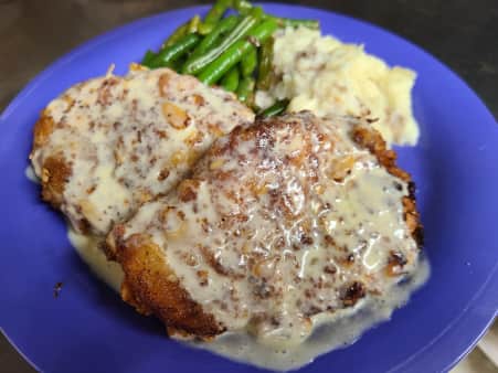 Chicken Almondine