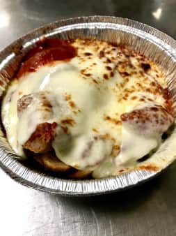 image of Open Meatball Parm 