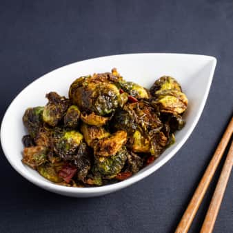 image of Crispy, Spicy Brussel Sprouts